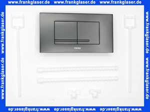 Schwab Bedienungsplatte Kantos DF, matt- schwarz, mech. für UP-SPK XT 8050418755