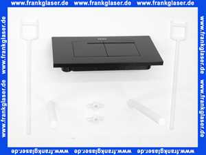 Schwab Bedienungsplatte Kantos DF, matt- schwarz, mech. für UP-SPK XT 8050418755