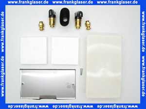 8153 Seppelfricke Rohrbelüfter Sepp-Safe-S für Wandeinbau Modell 8153 1/2 x 1 x 1/2 Zoll Din-EN3266-1 DVGW mit Abdeckplatte Edelstahl