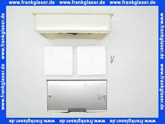 8153 Seppelfricke Rohrbelüfter Sepp-Safe-S für Wandeinbau Modell 8153 1/2 x 1 x 1/2 Zoll Din-EN3266-1 DVGW mit Abdeckplatte Edelstahl