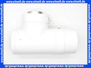 54003489 Sieger Revisions-T-Stück DN 80/125 konzentrisch