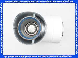 54003489 Sieger Revisions-T-Stück DN 80/125 konzentrisch