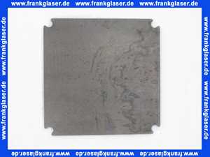 5431040 SIEGER Brennerplatte blind 8x210x210mm f. TG70/5,TG95/6,TG115/7,TG130/8,TG140/9