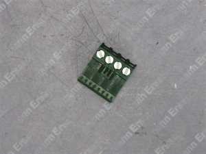 54912655 Sieger Anschlussklemme 4-pol.grün FB 1/2