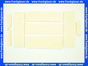 63016362 SIEGER Schamottegarnitur 4+5 für COSY04.., COSY05..