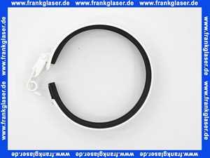 7099351 Sieger Klemmband DN100 weiß m Manschette