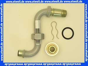 7099819 Sieger Rohrverbindung Armatur/Gasanschl. lackiert, für BK 11 W-29,-43