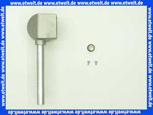 7100658 Sieger Abgaswinkel mit Messöffnung für BK 13 W/WK-18,-24