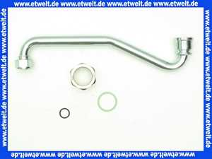 7100908 Sieger Verbindungsrohr Armatur/Gasanschl links