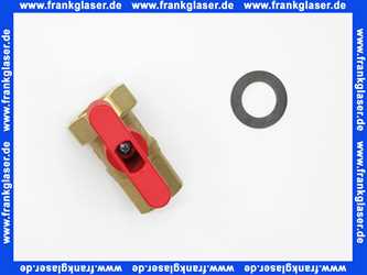 87185754050 Sieger Kugelhahn+Rückschlagventil 1 FL G1 1/2