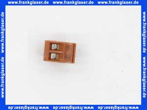 8718582620 Sieger Anschlussklemme 2-polig signalbraun für BK13, BK15, ICM, IGM