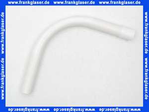 Spülrohrbogen Kunststoff weiss für Druckspüler D=32/30mm 90 Grad Bogen DN25 1 Zoll