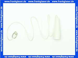 PVC- Klosettzieher Zugschnur mit Griff für hochhängenden Spülkasten