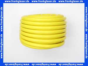 20m Wasserschlauch Gartenschlauch Suntos 1/2 -13 mm gelb 20 Meter Rolle Trikotgewebe-Einlage hochflexibel 36 bar Platzdruck Temperaturbereich -10° C bis +50° C