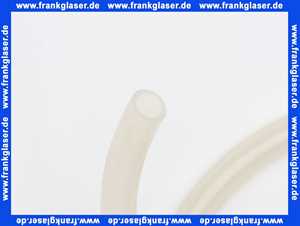 Siliconschlauch ohne Einlage 1 Meter lang 10x2 mm transparent ca. 60 Grad Shore Innendurchmesser 10 mm Wandstärke 2 mm