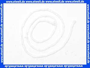 Hitzeschutz-Dichtschnur 3mm Länge 5 Meter Delceram weiß Temperatur bis ca. +450°C aus Glasfaser
