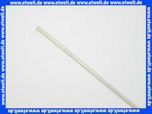 Duschkabinendichtung 1 Lippe (kurz) innen liegend 2000mm lang für ESG 6-8 mm