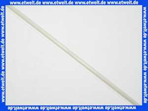 Duschkabinendichtung 1 Lippe (kurz) innen liegend 2000mm lang für ESG 6-8 mm