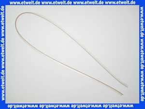 Duschkabinendichtung 2,5m selbstklebend 1 Lippe aus elestaischem PVC tranparent
