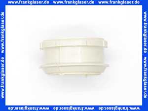 Spülrohrverbinder WC-Verbinder für WC D=55mm für Spülkastenrohr 45mm weiß