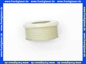 Spülrohrverbinder 44mm 55mm weiß für Spülkasten