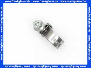 Schlauchklemme Spannbereich 8-16 mm Bandbreite 9 mm Schlauchschelle 8-16/9 W2 nach DIN 3017 mit Schneckengewinde