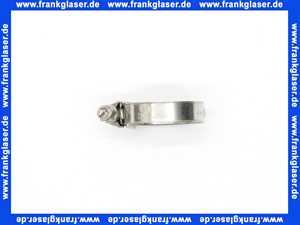 Schlauchklemme Spannbereich 20-32 mm Bandbreite 9 mm Schlauchschelle 20-32/9 W5 Edelstahl 1.4401 nach DIN 3017 rost- und säurebeständig mit Schneckengewinde