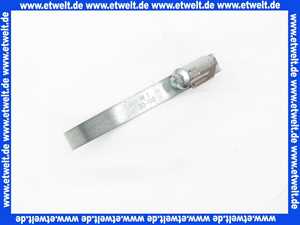 NORMACLAMP TORRO Schlauchklemme Spannbereich 80-100 mm Bandbreite 12 mm Schlauchschelle 80-100/12 W1 aus verzinktem Stahl nach DIN 3017 mit Schneckengewinde