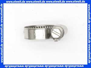 NORMACLAMP TORRO Schlauchklemme Spannbereich 12-22 mm Bandbreite 9 mm Schlauchschelle 12-22/9 W4 Edelstahl 1.4301 nach DIN 3017 rostbeständig mit Schneckengewinde