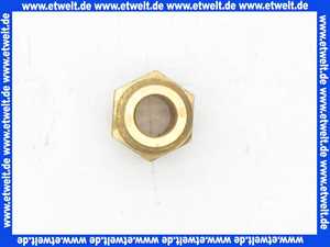 Gewindenippel Doppelnippel 1/4 Zoll AG x 1/4 Zoll AG flachdichtend Messing beidseitig Aussengewinde