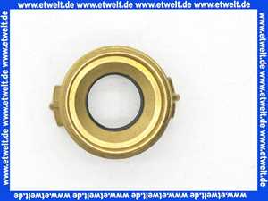 Schlauchkupplung Gewindestück G11/2 Zoll Aussengewinde mit Flachdichtung Messing schwarze NBR Formdichtung Schnellkupplung Klauenkupplung