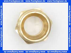 Gewindenippel Doppelnippel reduziert 3/4 Zoll AG x 1 Zoll AG flachdichtend Messing beidseitig Aussengewinde Reduziernippel