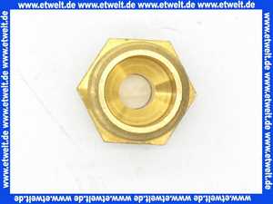 Gewindenippel Doppelnippel reduziert 1/4 Zoll AG x 1/2 Zoll AG flachdichtend Messing beidseitig Aussengewinde Reduziernippel