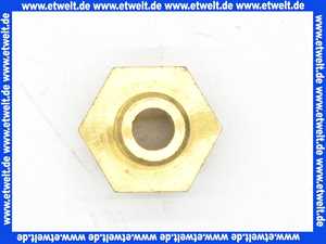 Gewindenippel Doppelnippel reduziert 1/4 Zoll AG x 1/2 Zoll AG flachdichtend Messing beidseitig Aussengewinde Reduziernippel