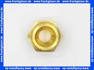 Gewindenippel Doppelnippel reduziert 3/8 Zoll AG x 3/4 Zoll AG flachdichtend Messing beidseitig Aussengewinde Reduziernippel