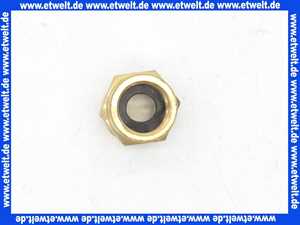 Gewindenippel Doppelnippel reduziert 1/4 Zoll IG x 3/8 Zoll AG flachdichtend Messing Innengewinde x Aussengewinde Reduziernippel