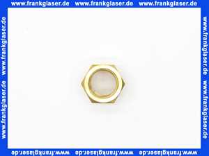 Gewindenippel Reduzierstück 3/8 Zoll AG x 1/4 Zoll IG flachdichtend Messing Innengewinde x Aussengewinde ineinander Reduziernippel Doppelnippel