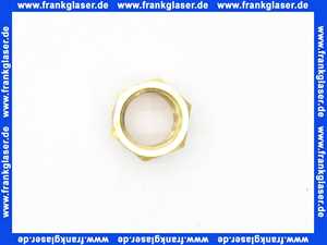 Gewindenippel Reduzierstück 1/2 Zoll AG x 3/8 Zoll IG flachdichtend Messing Innengewinde x Aussengewinde ineinander Reduziernippel Doppelnippel