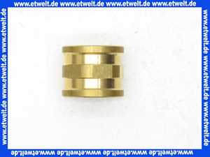 Gewindemuffe Muffe Doppelmuffe G3/4 Zoll IG Innengewinde Messing