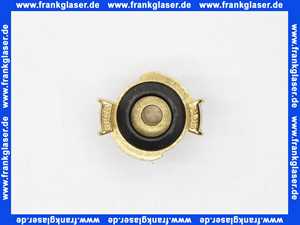 GEKA plus Schlauchstück 1 Zoll 25mm Schlauchstutzen Messing schwarze NBR Formdichtung Schnellkupplung Klauenkupplung Schlauchkupplung