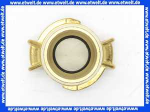 GEKA plus Schlauchstück 1 1/4 Zoll 32mm Schlauchstutzen Messing schwarze NBR Formdichtung Schnellkupplung Klauenkupplung Schlauchkupplung