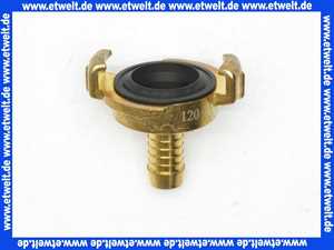 Schlauchkupplung Schlauchstück 1/2 Zoll 13mm Schlauchstutzen Messing schwarze NBR Formdichtung Schnellkupplung Klauenkupplung