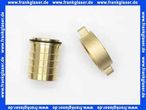 Schlauchverschraubung Messing Verschraubung G11/2 Überwurf - 38mm Schlauchstutzen mit Dichtung
