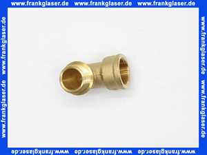 Winkelbogen Winkel 90° 3/4 Zoll IG/AG Messing Innengewinde x Aussengewinde