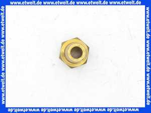 Schlauchtülle 1/3 Verschraubung Einschraubtülle G3/8 Zoll AG - 10 mm Stutzen mit Sechskant Messing