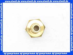 Schlauchtülle 1/3 Verschraubung Einschraubtülle G1/2 Zoll AG - 10 mm Stutzen mit Sechskant Messing