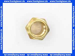 Schlauchtülle Einschraubtülle G1 Zoll AG - 25 mm Stutzen mit Sechskant Messing