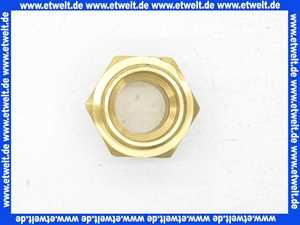 Schlauchtülle Einschraubtülle G1 1/4 Zoll AG - 32 mm Stutzen mit Sechskant Messing