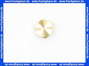 Verschlußkappe Kappe Messing 1/2 Zoll IG Innengewinde flachdichtend