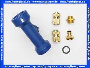 Anschluss-Set Messing Stecksystem 1/2 Zoll Wasser-Pistole, mit 2x Hahnanschlussstück 1x Schlauchstück 1x Schlauchstück mit Wasserstop passend für marktübliche Steckkupplungen max. 16 bar bei +20°C